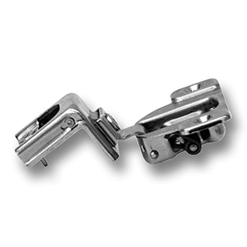 Blum 39C355B.20x6S 1-1/4 بوصة مفصل خزانة ناعم الإغلاق، فولاذ مطلي بالنيكل، لمسة نهائية من النيكل (عبوة من 6 قطع)